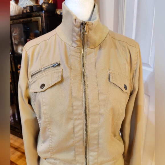 SOLD! Y2K Miss London Bomber Style Coat - Picture 2 of 5